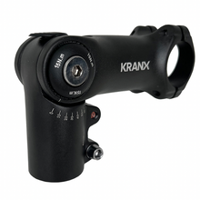Load image into Gallery viewer, Kranx 31.8mm High Mount Adjustable Stem in Black 90mm