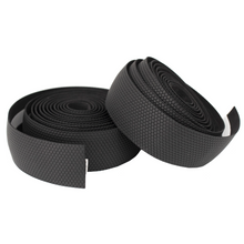 Load image into Gallery viewer, Kranx Stretta Primo-Gel-Backed High Grip Handlebar Tape in Black close up