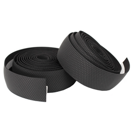 Kranx Stretta Primo-Gel-Backed High Grip Handlebar Tape in Black close up