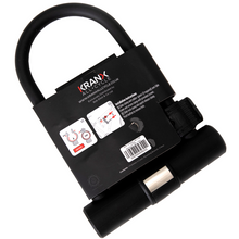 Load image into Gallery viewer, Kranx Fortress Plus 14mm x 265mm U-Lock (with Bracket) boxed rear