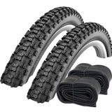 20 x 1.75 Bike Tyre ‘Mad Mike’ Tread Pattern (All Black)
