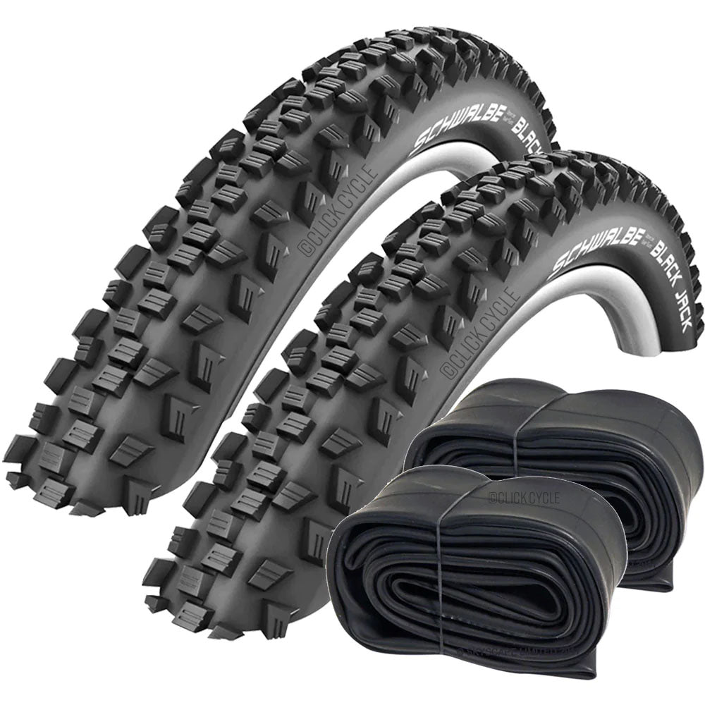 24 x 1.90 Schwalbe Black Jack Tyre (HS407) 47-507