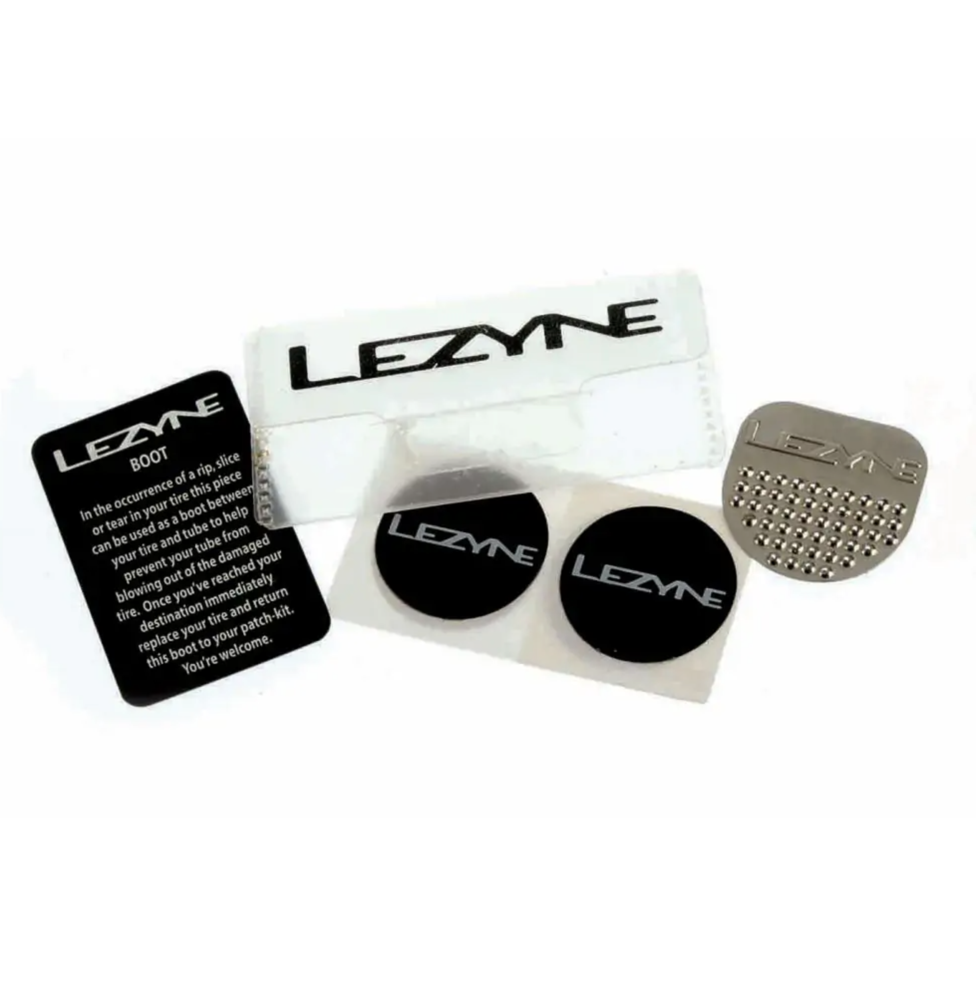 Lezyne puncture best sale repair kit