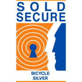 Keeper 12 Standard U-Lock (with 4 foot Kryptoflex cable) Sold Secure Silver