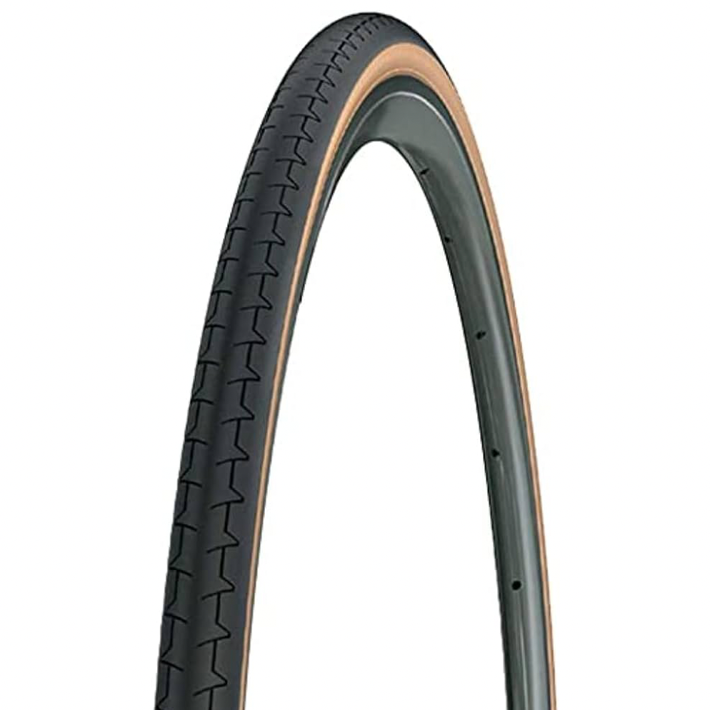 700 x 28c Michelin Dynamic Classic Tyre - Black / Skinwall (Wirebead) 700c. *CLEARANCE ITEM.