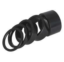Load image into Gallery viewer, 1 1/8&quot; Headset Spacer (Black) Single