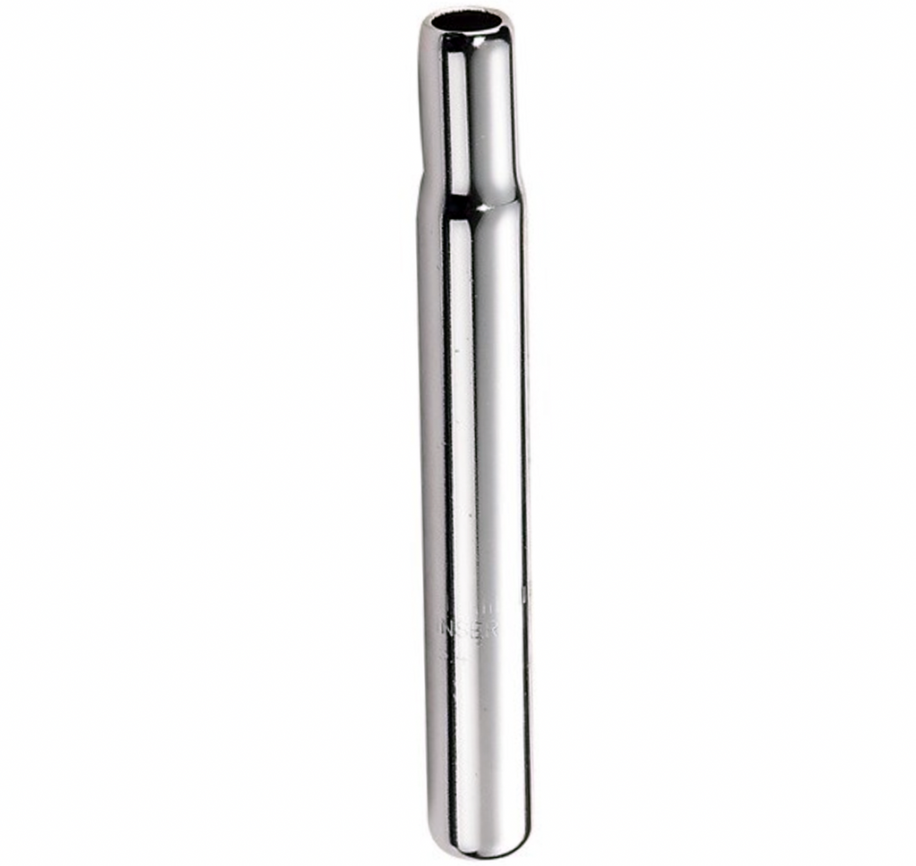 Seat Post (200 x 25.4mm) Traditional Chrome Steel *CLEARANCE ITEM