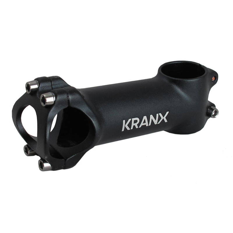 KranX 31.8mm Alloy A/Head 1 1/8" +/-7° Stem in Black