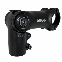 Load image into Gallery viewer, KranX 31.8mm High Mount Adjustable Stem in Black 90mm