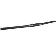 Load image into Gallery viewer, KranX 31.8mm Alloy Flat MTB Handlebars in Black. Size: 720mm