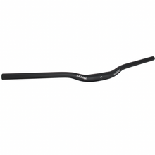 Load image into Gallery viewer, Kranx 31.8mm Alloy Riser MTB Handlebars in Black. Size: 720mm