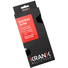 Load image into Gallery viewer, Kranx Stretta Eco-Grip PU/EVA Handlebar Tape in Black boxed