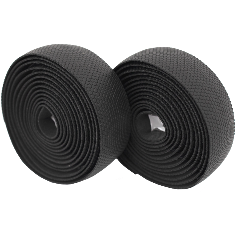 KranX Stretta Primo-Gel-Backed High Grip Handlebar Tape in Black