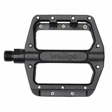 Load image into Gallery viewer, Wellgo B087U - 1/2&quot; Alloy Platform BMX/ATB Pedal - Black