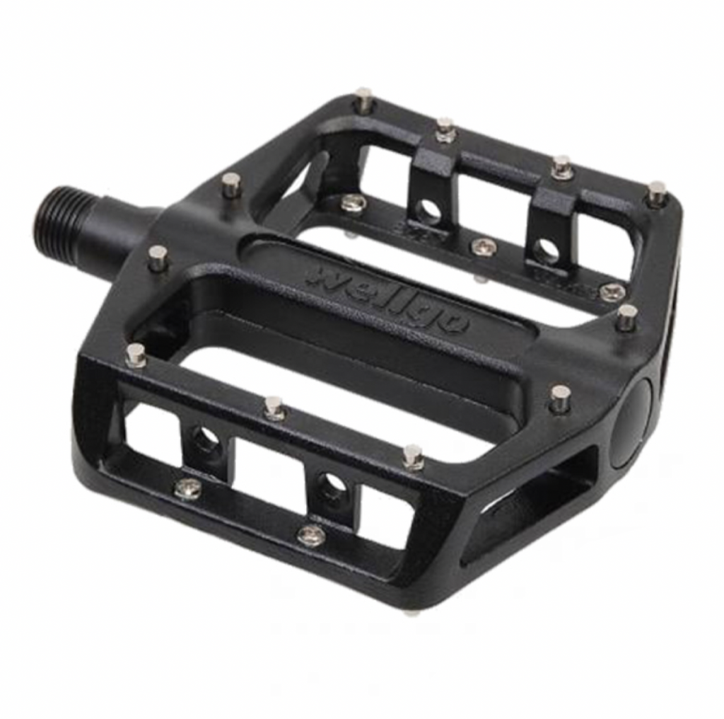 Wellgo B087 - 9/16" Alloy Platform BMX/ATB Pedal - Black