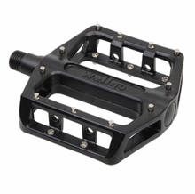 Load image into Gallery viewer, Wellgo B087 - 9/16&quot; Alloy Platform BMX/ATB Pedal - Black