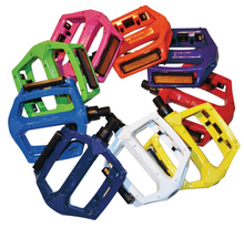 Load image into Gallery viewer, Wellgo Pedals - BMX Platform Pedals DX Style - All Colours - 1/2” or 9/16” (*CLEARANCE Item)