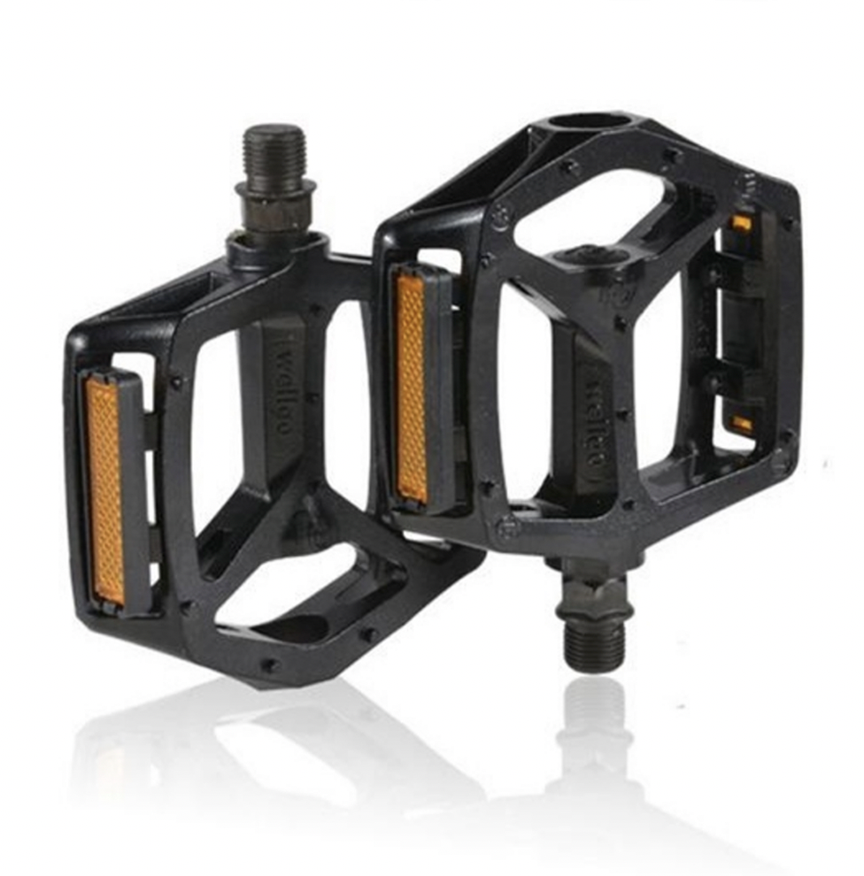 Wellgo Pedals - BMX Platform Pedals DX Style - All Colours - 1/2” or 9/16” (*CLEARANCE Item)