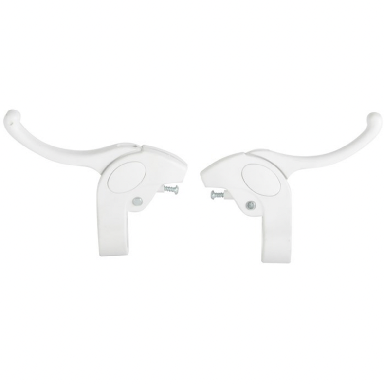 Junior Brake Levers - Resin - White