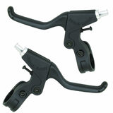 3-Finger ATB/MTB/Hybrid Brake Levers (PAIR). Composite. Black. *Clearance Item