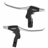 3.5-Finger ATB/MTB/Hybrid Brake Levers (PAIR). Alloy. Black/Silver. *Clearance Item