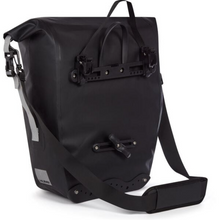 Load image into Gallery viewer, HUMP Reflective Waterproof 30 litre Single Pannier (Black) rear