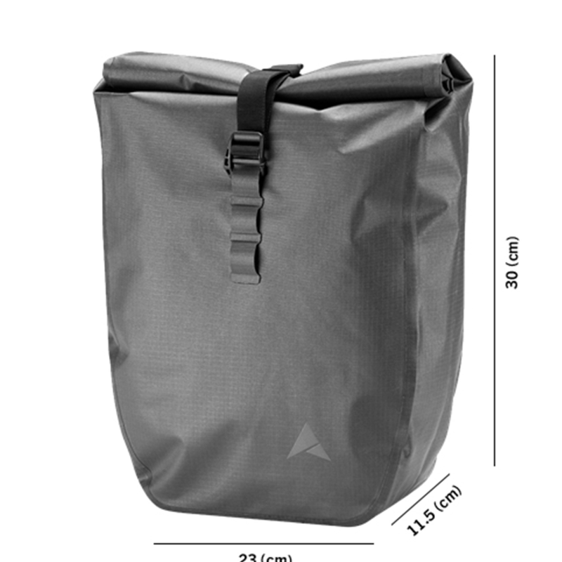 Altura Vortex Ultralite Panner Waterproof (15 Litre) Grey dimensions