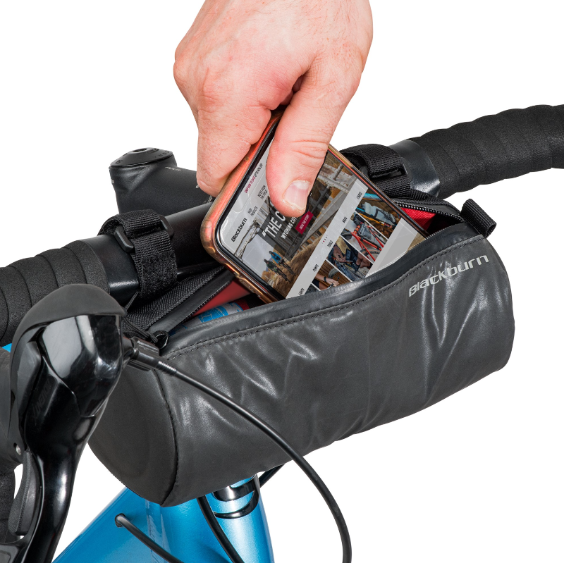 Blackburn Grid Handlebar Bag open view