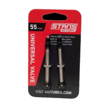Load image into Gallery viewer, Stans No Tubes Universal Presta Valve Stems 55mm