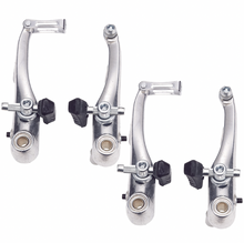 Load image into Gallery viewer, PAIR of V-Brakes &amp; Blocks (Silver) MTB/Hybrid