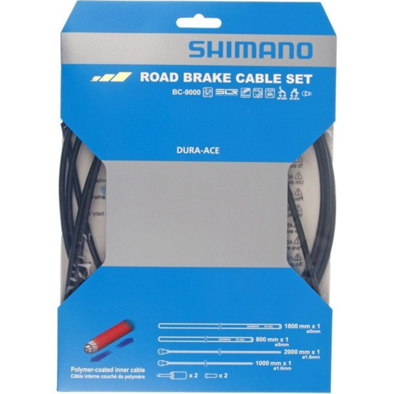 Shimano Dura Ace Road Bike Brake Cable Set (Front & Rear Complete Cables)