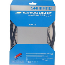 Load image into Gallery viewer, Shimano Dura Ace Road Bike Brake Cable Set (Front &amp; Rear Complete Cables)