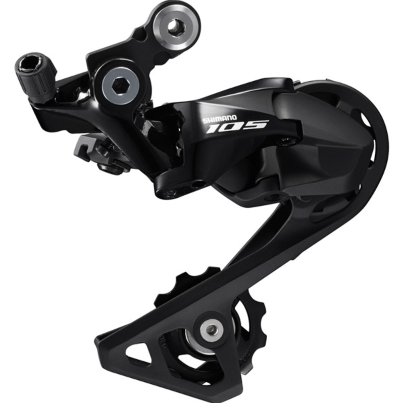 Shimano 105 11-Speed Rear Derailleur (RD-R7000) GS - Medium, Black