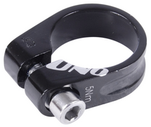 Load image into Gallery viewer, Uno 34.9mm Alloy Allen Key Seat Clamp in Black *CLEARANCE ITEM