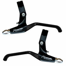 Load image into Gallery viewer, 3-Finger ATB/MTB/Hybrid Brake Levers (PAIR). Alloy. Black