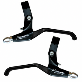 3-Finger ATB/MTB/Hybrid Brake Levers (PAIR). Alloy. Black