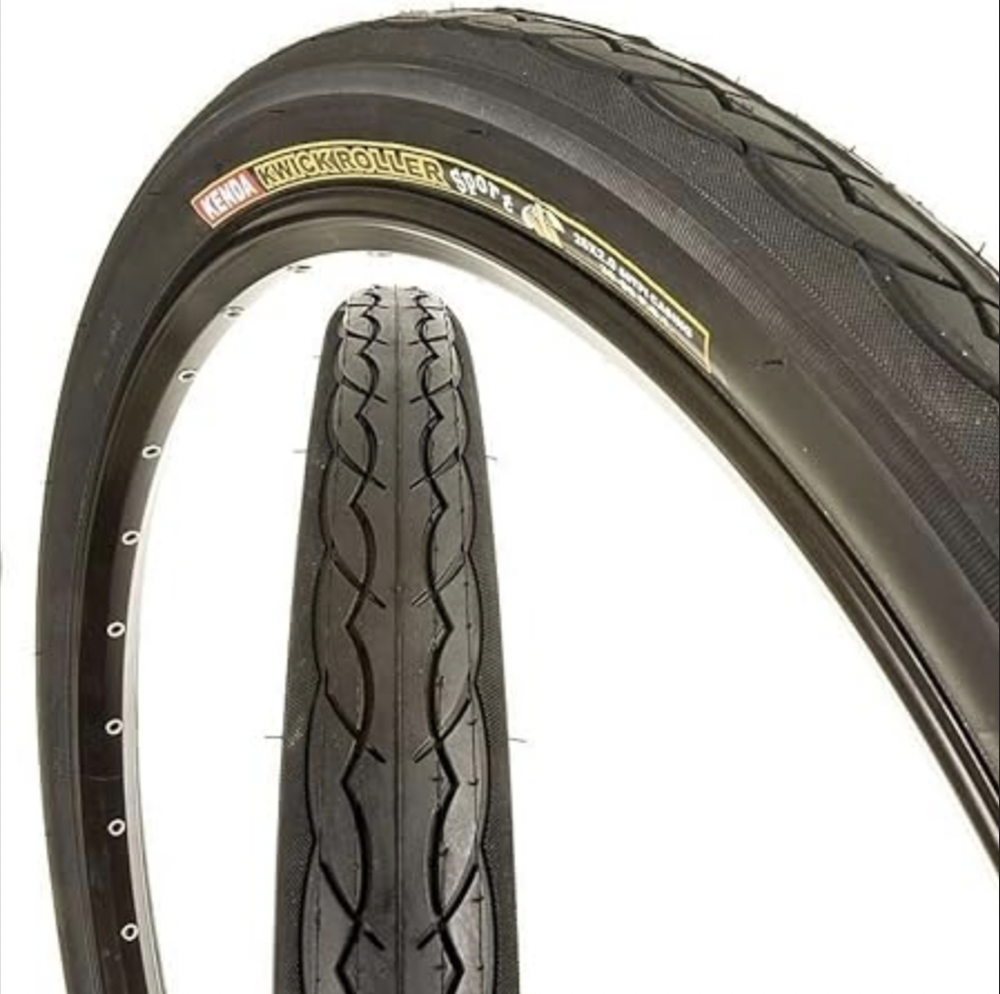 26 x 1.50 Kenda Kwick Roller Sport Tyre. Black. Wire Bead. *CLEARANCE Item