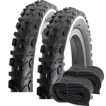 Load image into Gallery viewer, 14 x 1.95 Bike Tyre - Chunky Tread