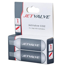 Load image into Gallery viewer, Jetvalve 16g CO2 Cartridges 2 Pack