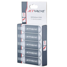 Load image into Gallery viewer, Jetvalve 16g CO2 Cartridges 5 Pack