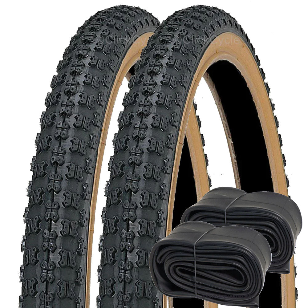 16 x 1.75 Bike Tyre Comp III Tread (Black / Gumwall)