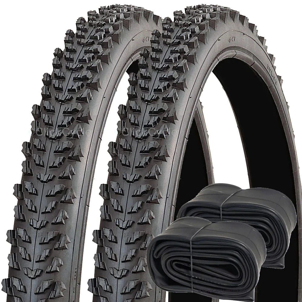 20 Inch Mountain Bike Tyres (20 x 1.90) ‘Raider’ Tyre, Super Grippy & Fast Rolling