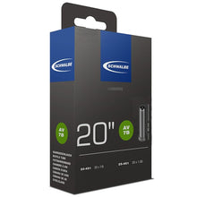 Load image into Gallery viewer, 20 x 1 1/4, 1 3/8, 1 5/8 Schwalbe Tube No. 7B