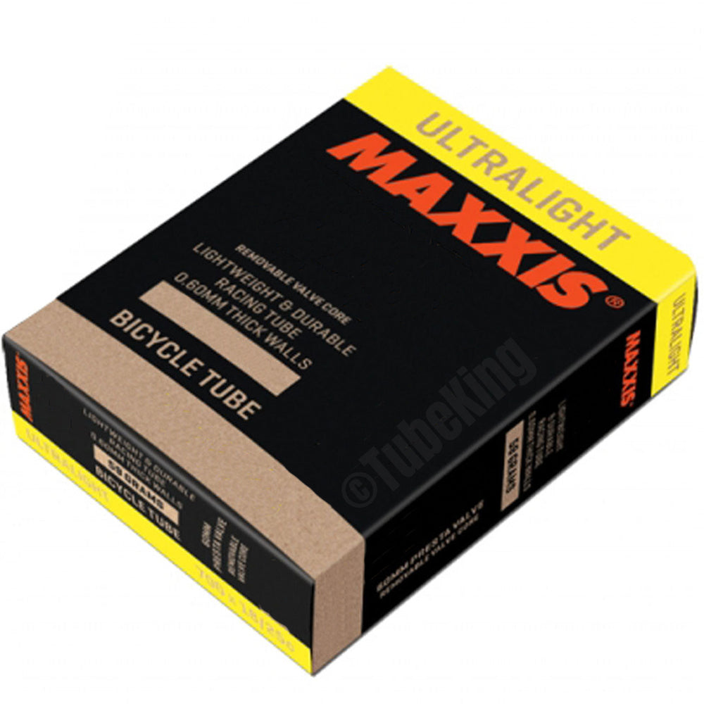 20 x 1.50 - 1.75 Maxxis Ultra Lite Tube (88g)