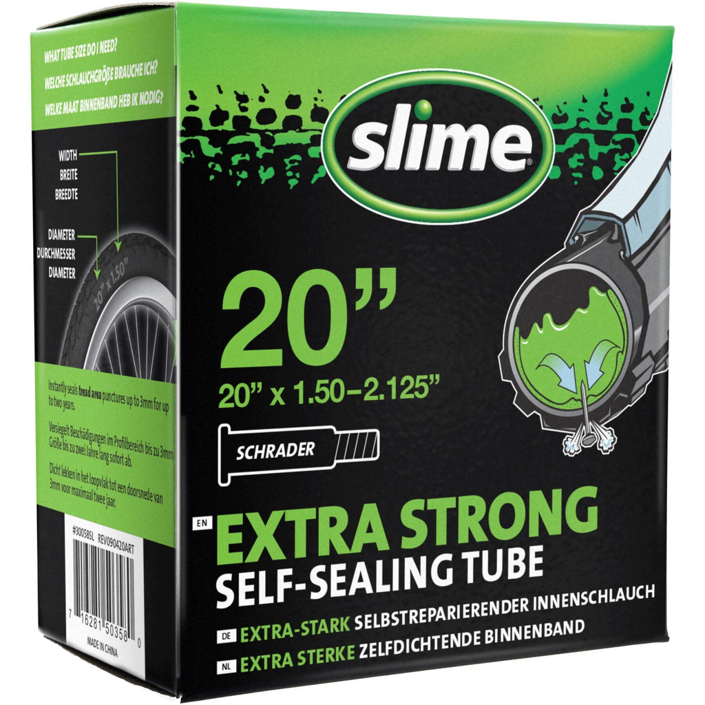 20 x 1.75 - 2.125" Slime Tube - Schrader Valve
