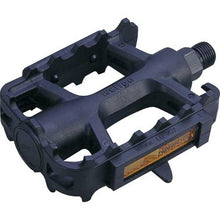 Load image into Gallery viewer, Wellgo LU207 - 9/16&#39;&#39; Nylon ATB Pedals - Detachable Reflectors in Black