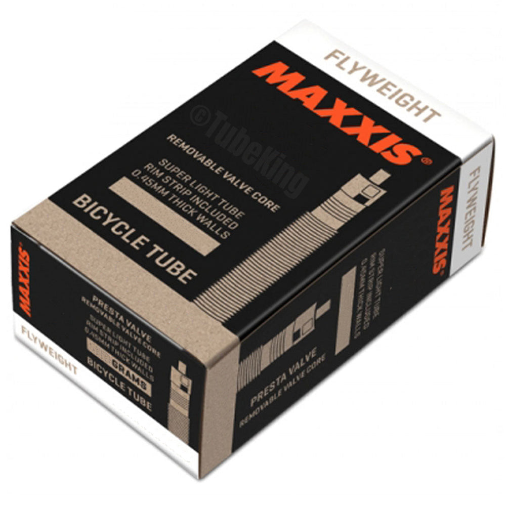 29 x 1.90 - 2.125 Maxxis Fly Weight Tube (Maxxis Rim Strip included in box)