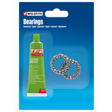 Weldtite Ball Bearings & Grease - All Sizes (2 x Cages)