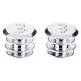 Bar End Caps (Silver)