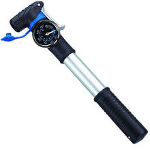 Load image into Gallery viewer, Beto 2-Way Alloy Mini Pump with &#39;Auto-Head&#39; &amp; Gauge (100PSI)